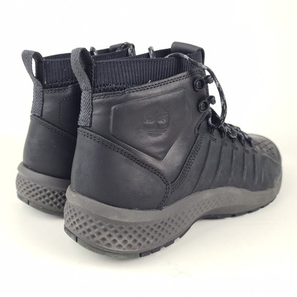 Timberland Flyroam Trail Mid Mens Black Boots Hiking Leather Size 11 main image 10